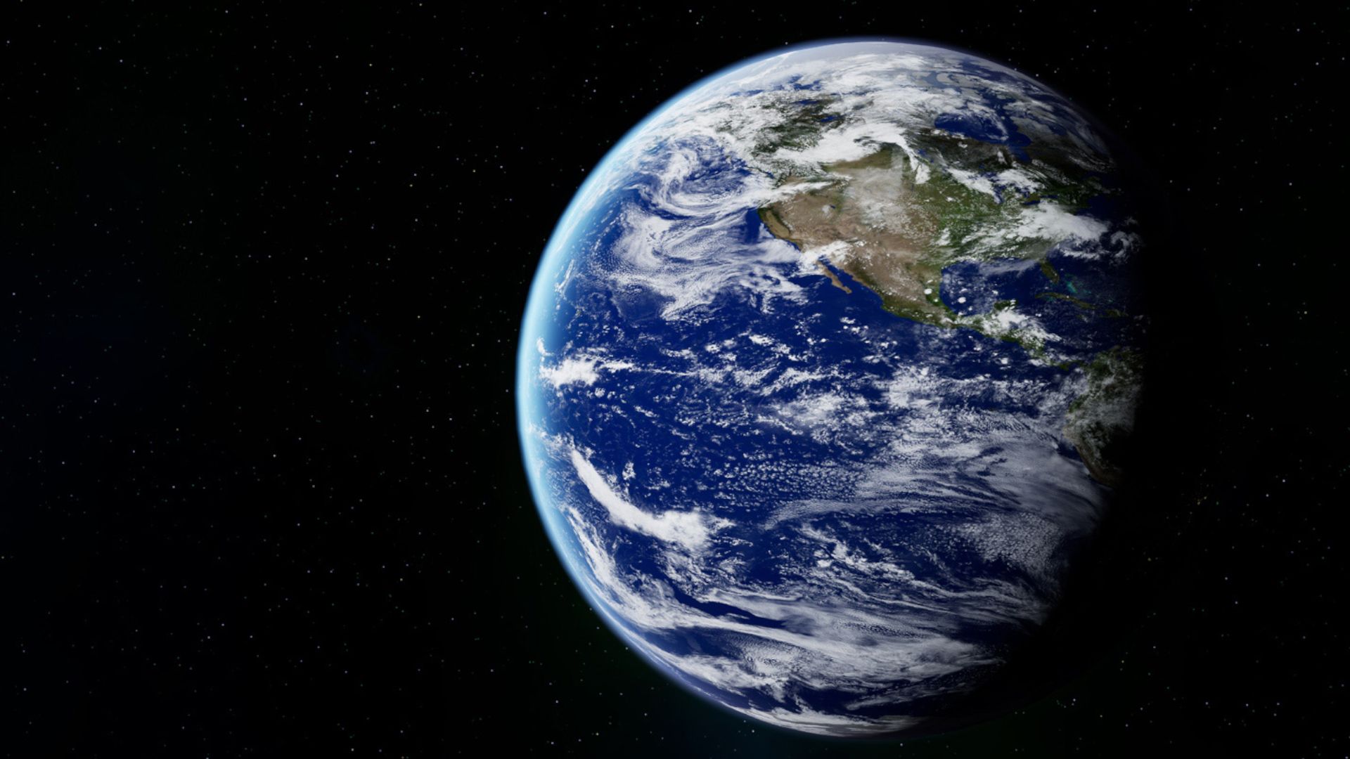 A view of Earth from space