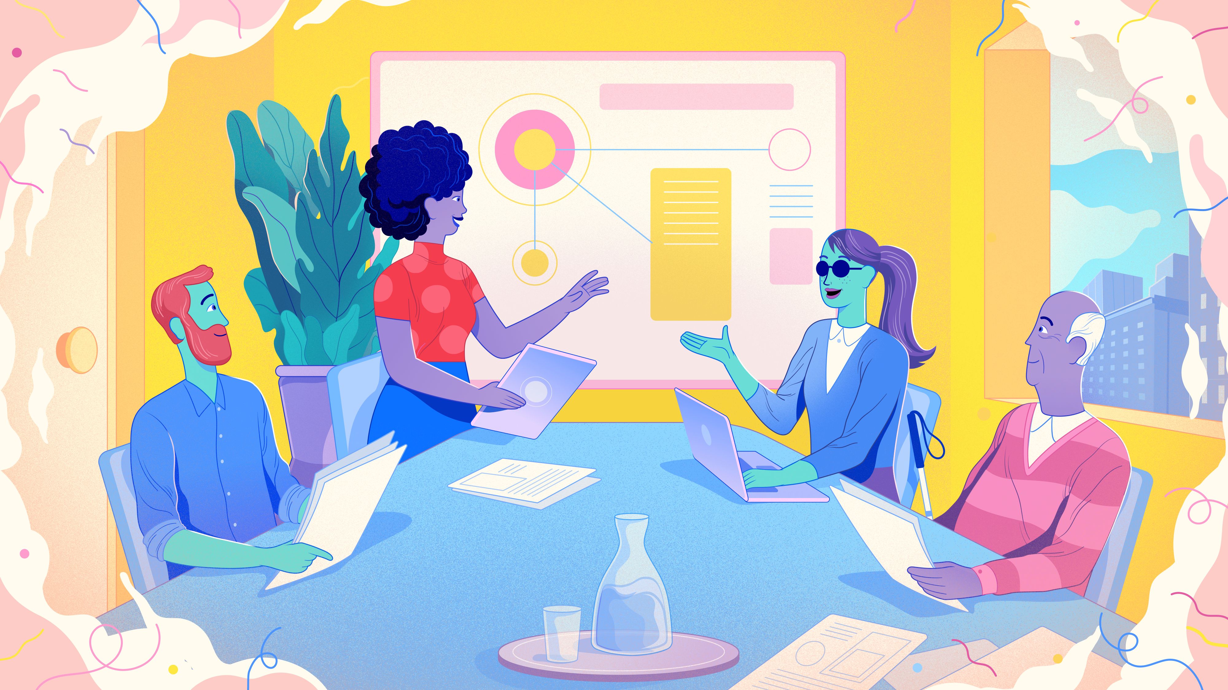 Collaboration - office environment