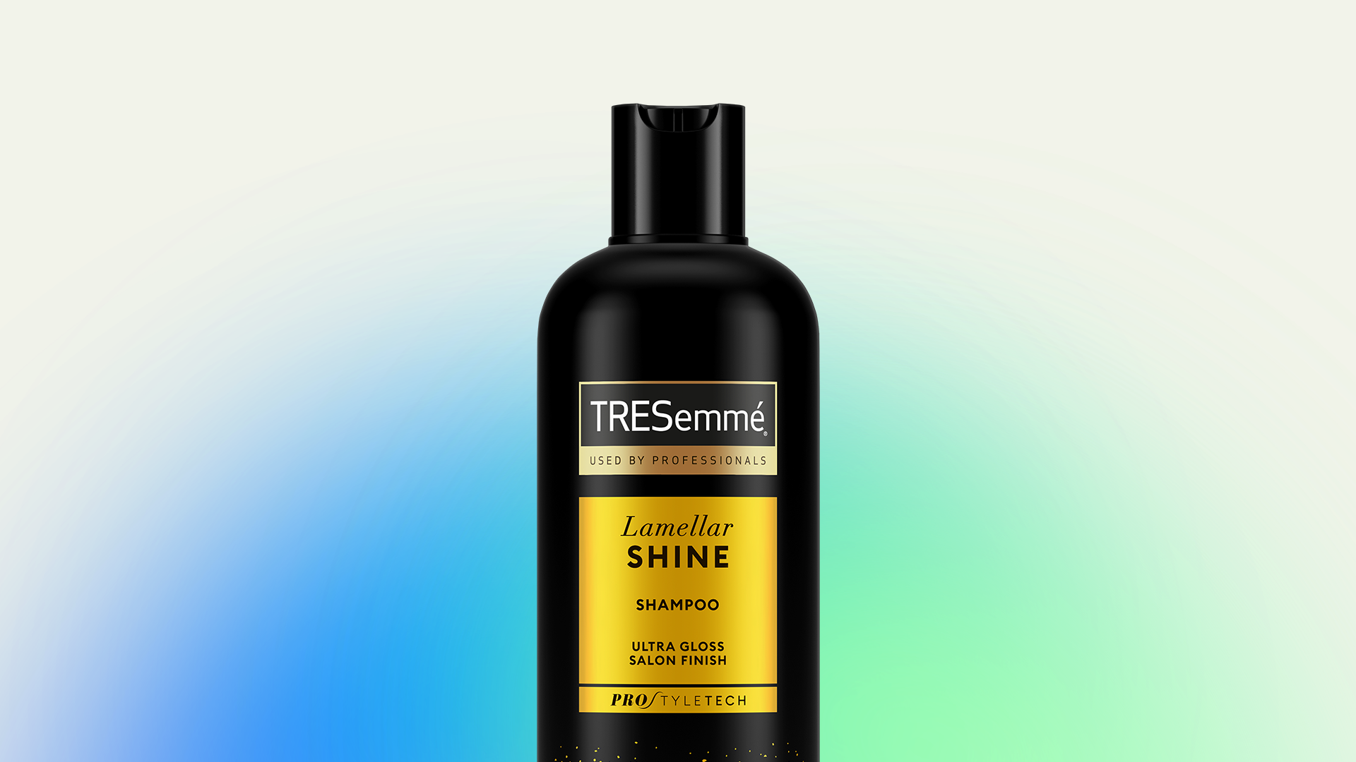 TRESemmé packaging.