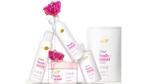 Dove body + mind Pink Dragonfruit & Primrose body care products featuring mood-boosting fragrance and skincare benefits.