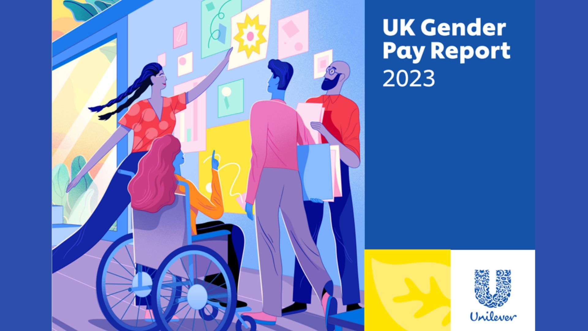 UK gender pay report 2023 image
