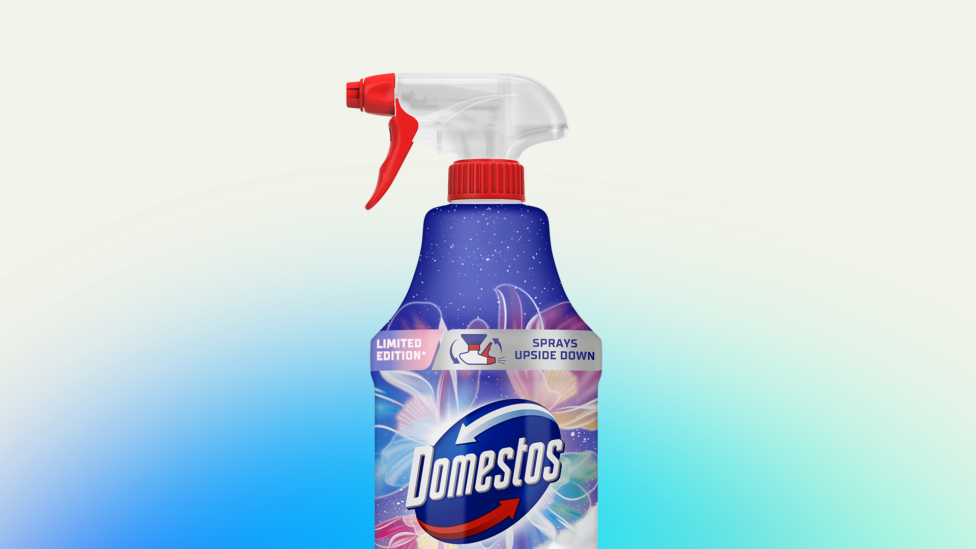 Domestos packaging.