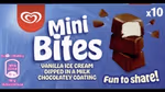 Box of snack-sized Wall’s Mini Bites