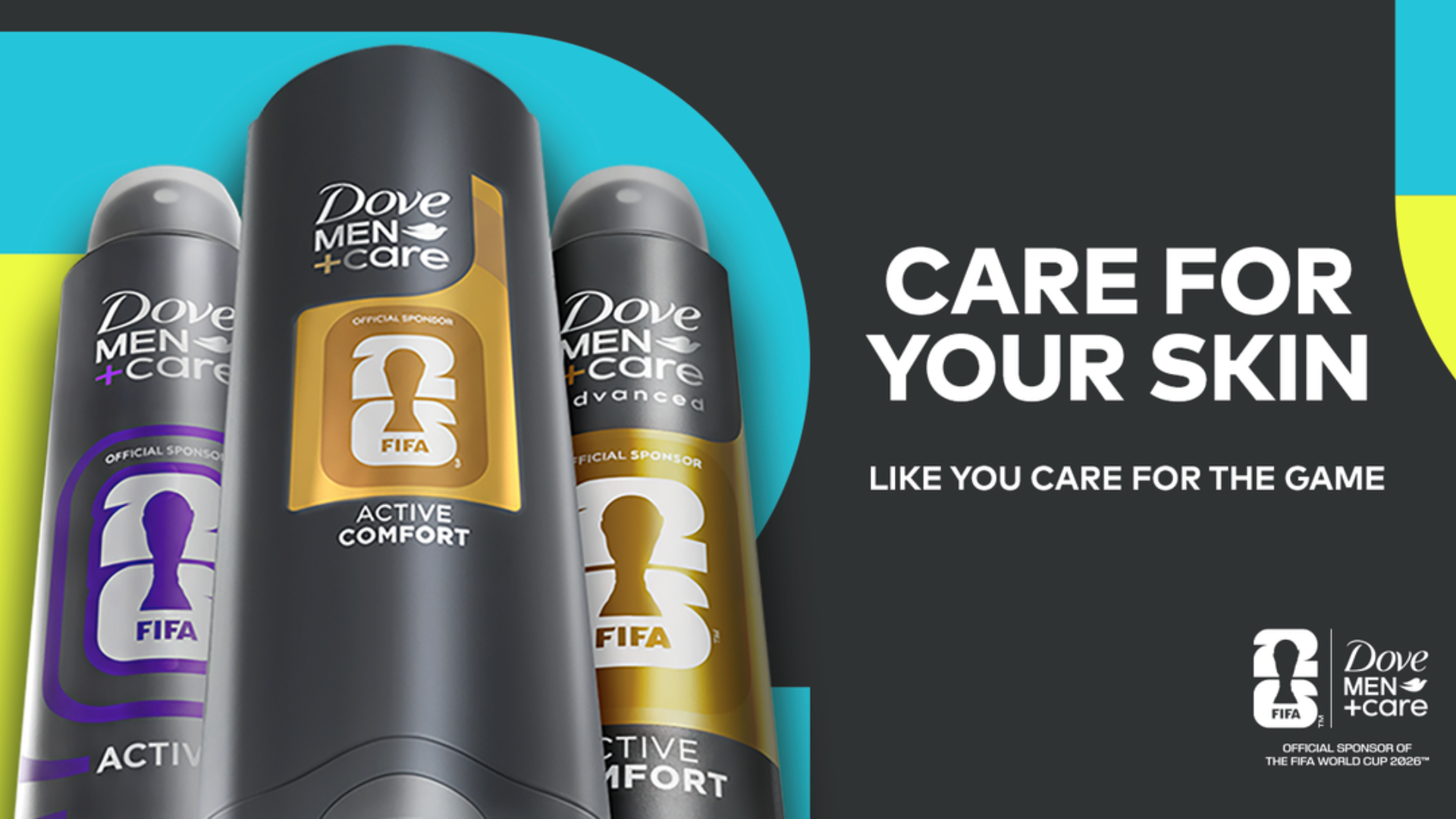 Dove Men+Care FIFA World Cup.