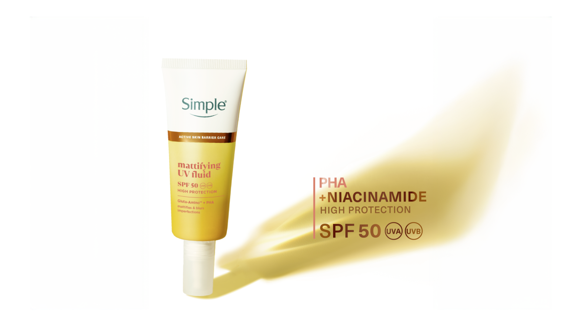 Simple Mattifying UV fluid