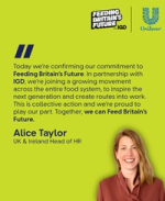 Feeding Britain’s Future and Unilever logos