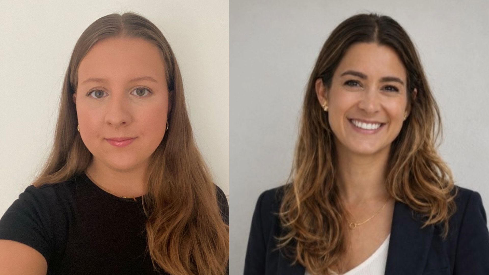 Headshots of Emma Guerrero and Libby Shiel.