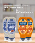 Hellmann's blue cheese ranch & buffalo ranch sauce