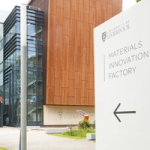 University of Liverpool Materials Innovation Factory, home to collaborative science and innovation research.