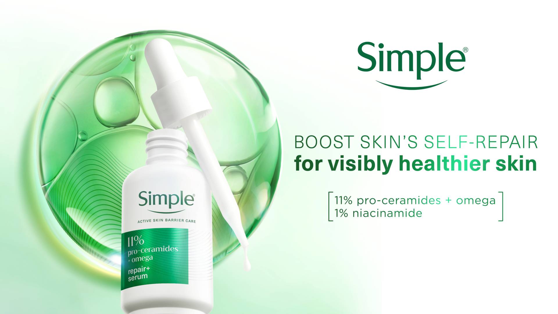 Simple repair+ 11% pro-ceramides