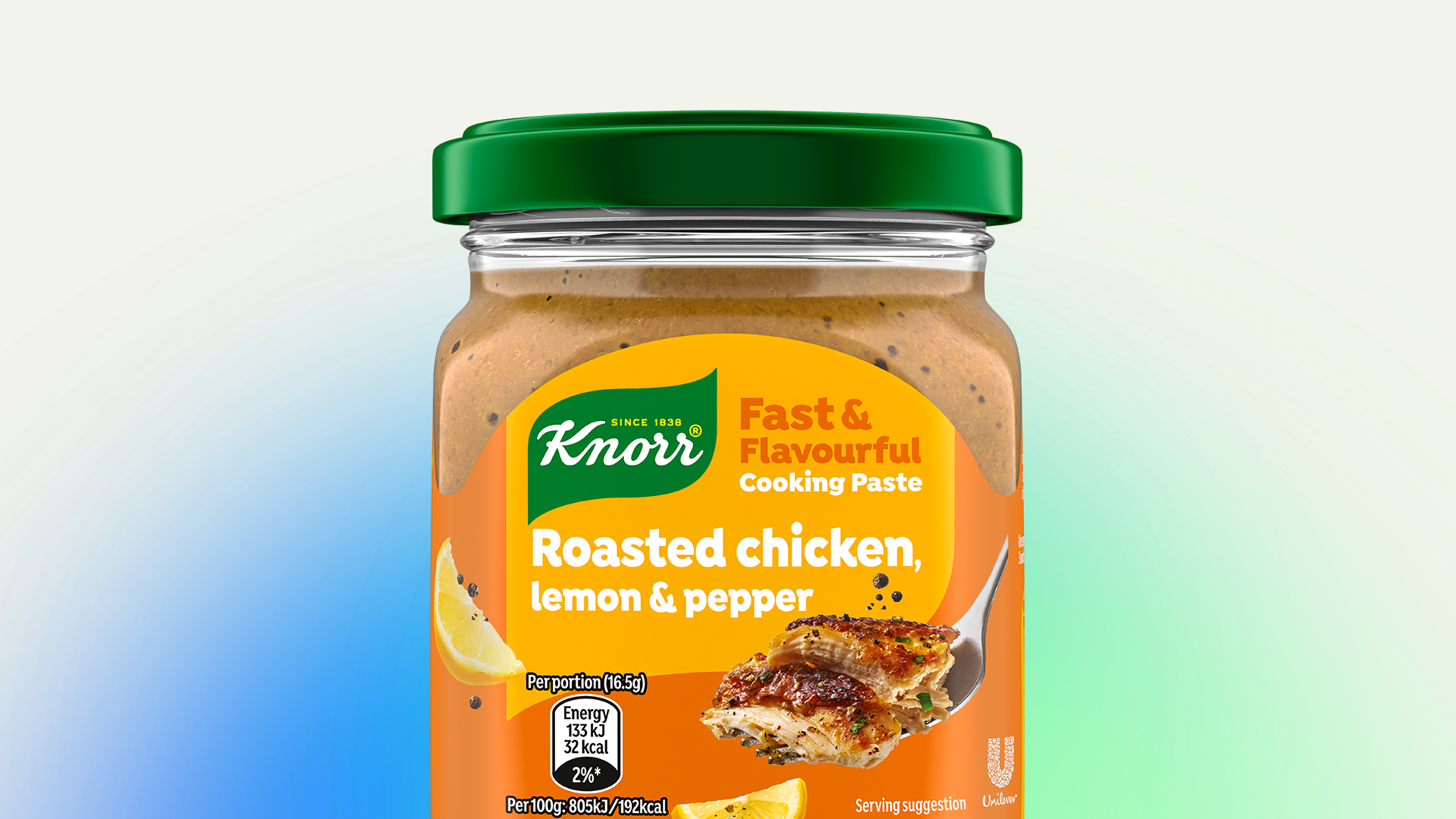 Knorr packaging.